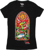 Zelda Stained Glass Wind Waker Baby Tee
