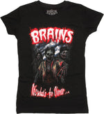 Zombies Brains Dinner Baby Tee